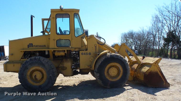 image for item J8645 1974 Fiat-Allis 645B wheel loader