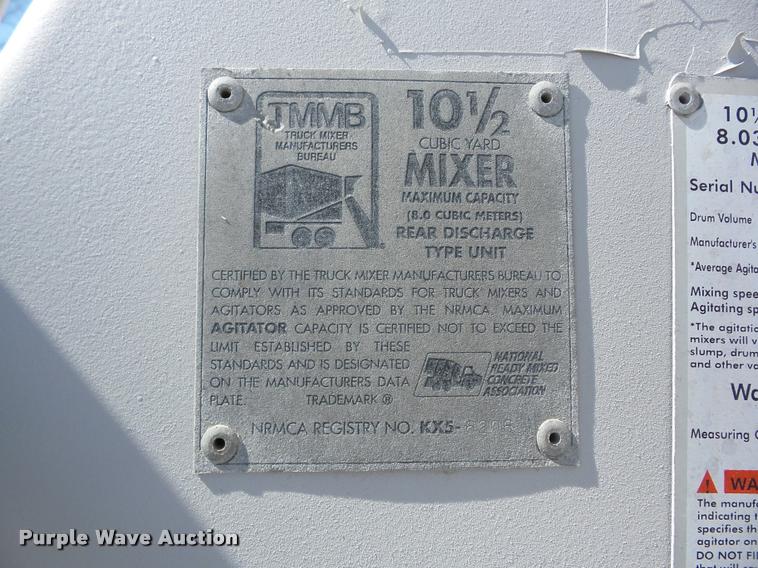 image for item J8646 1995 Ford LT9000 ready mix truck