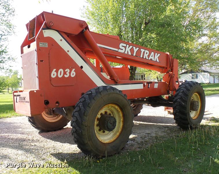 image for item K1900 1997 Sky Trak 6036 telehandler