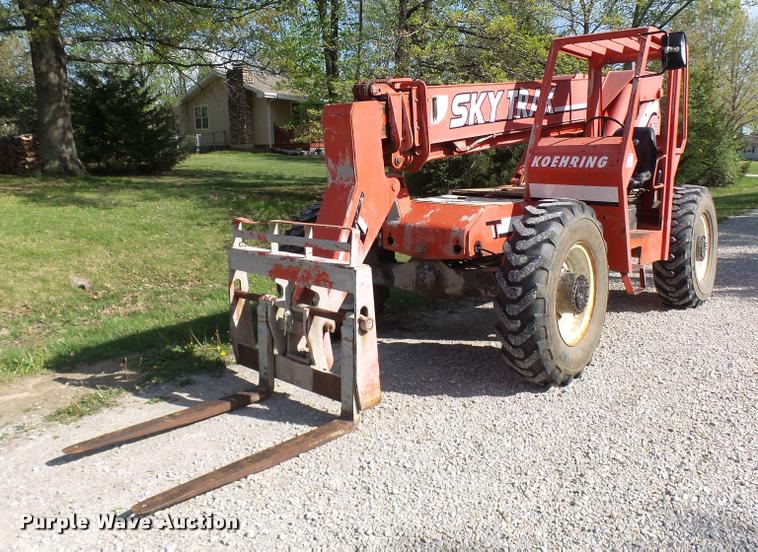 image for item K1900 1997 Sky Trak 6036 telehandler