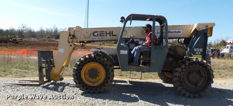 image for item K3283 Gehl RS642 telehandler