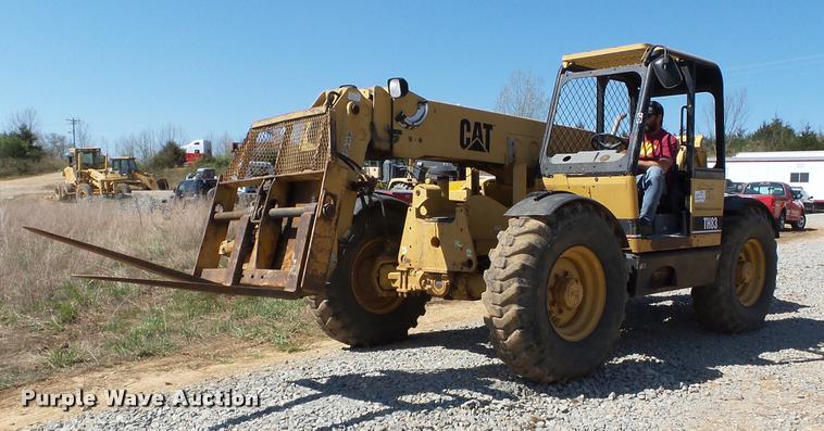 image for item K3284 Caterpillar TH83 telehandler