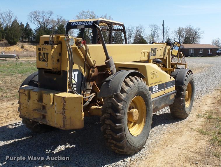 image for item K3284 Caterpillar TH83 telehandler