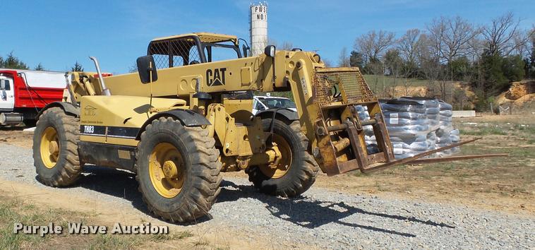 image for item K3284 Caterpillar TH83 telehandler