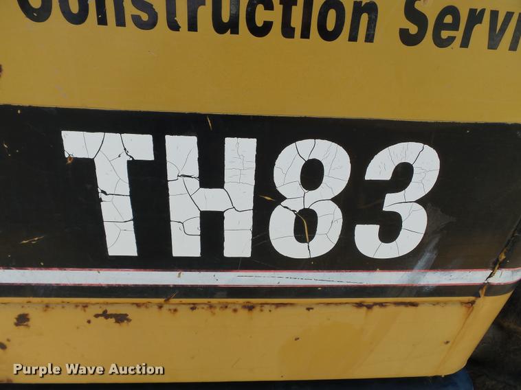 image for item K3284 Caterpillar TH83 telehandler