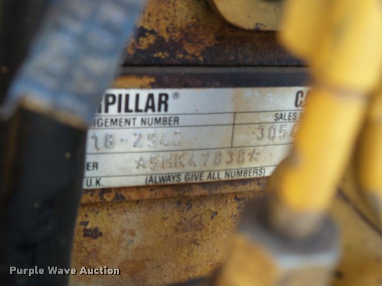 image for item K3284 Caterpillar TH83 telehandler