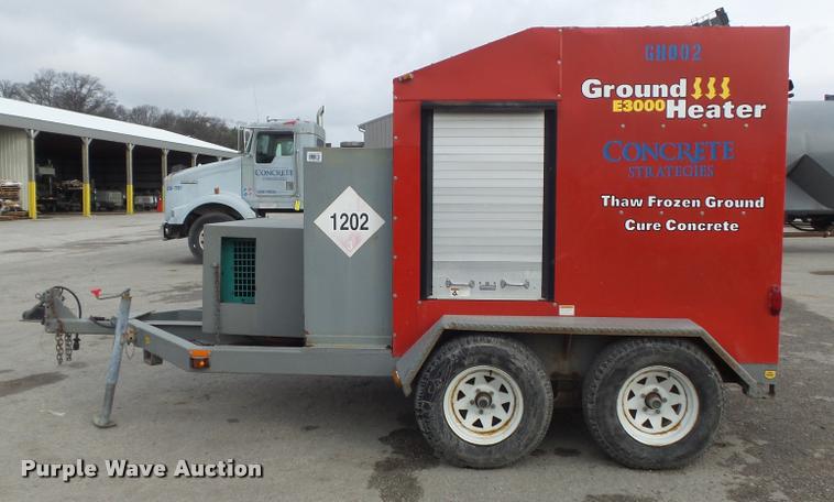 image for item K7685 2005 Ground Heater E3000 hydronic ground heater