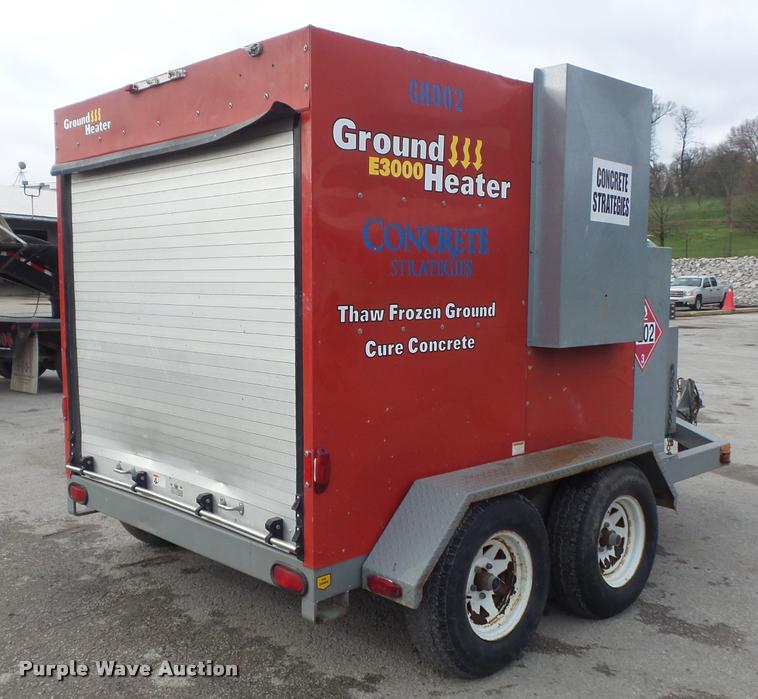 image for item K7685 2005 Ground Heater E3000 hydronic ground heater