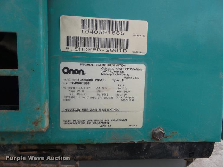 image for item K7685 2005 Ground Heater E3000 hydronic ground heater