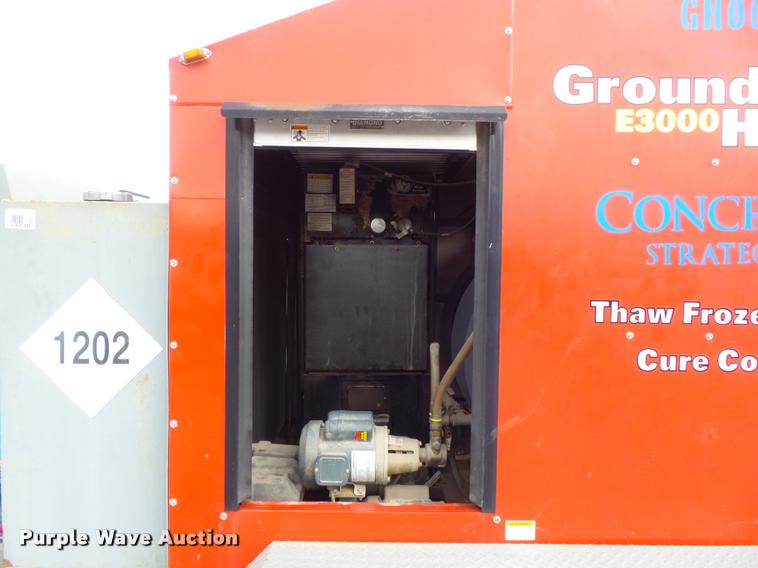 image for item K7685 2005 Ground Heater E3000 hydronic ground heater