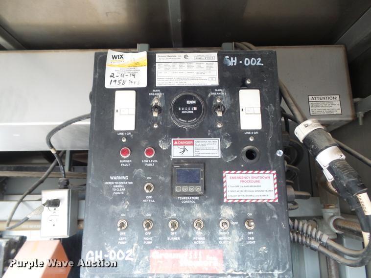 image for item K7685 2005 Ground Heater E3000 hydronic ground heater