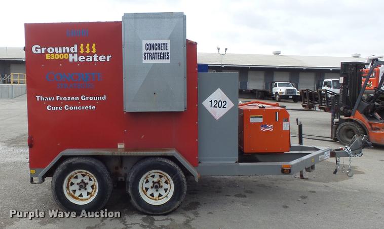 image for item K7686 2005 Ground Heater E3000 hydronic ground heater