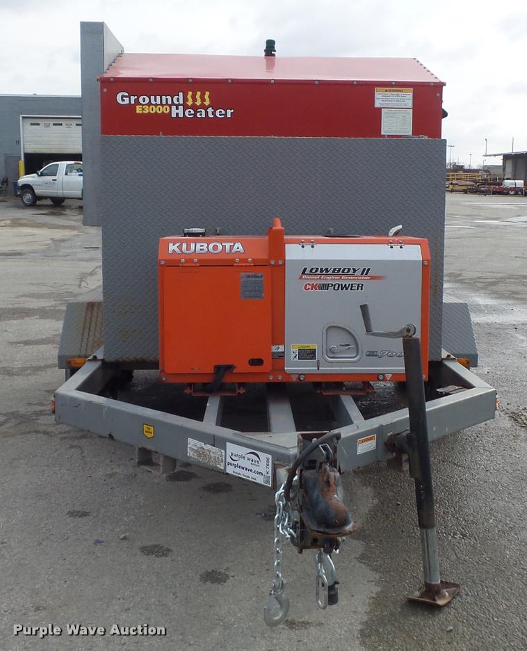 image for item K7686 2005 Ground Heater E3000 hydronic ground heater