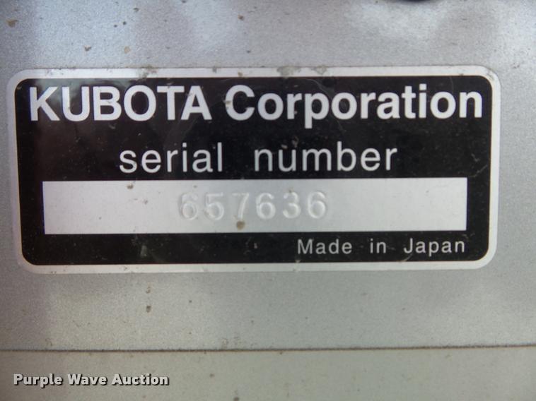 image for item K7686 2005 Ground Heater E3000 hydronic ground heater