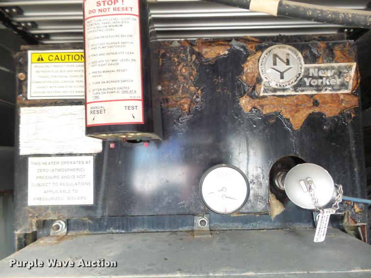 image for item K7686 2005 Ground Heater E3000 hydronic ground heater