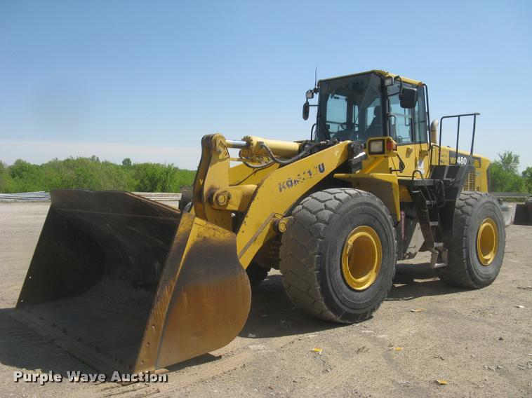 image for item L2384 2010 Komatsu WA480 wheel loader