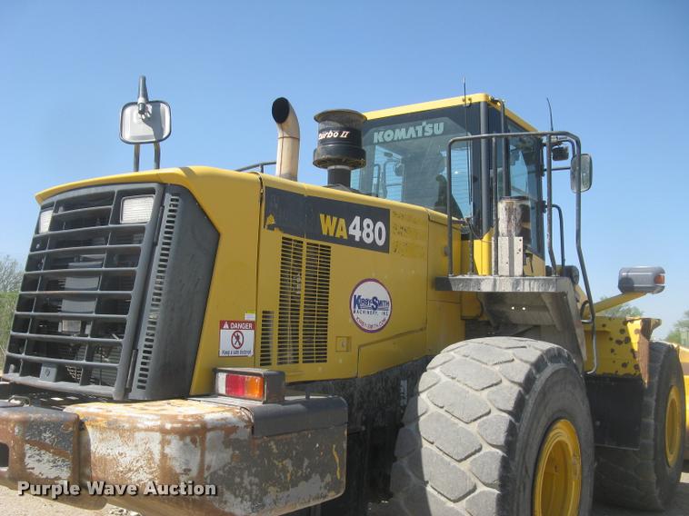 image for item L2384 2010 Komatsu WA480 wheel loader