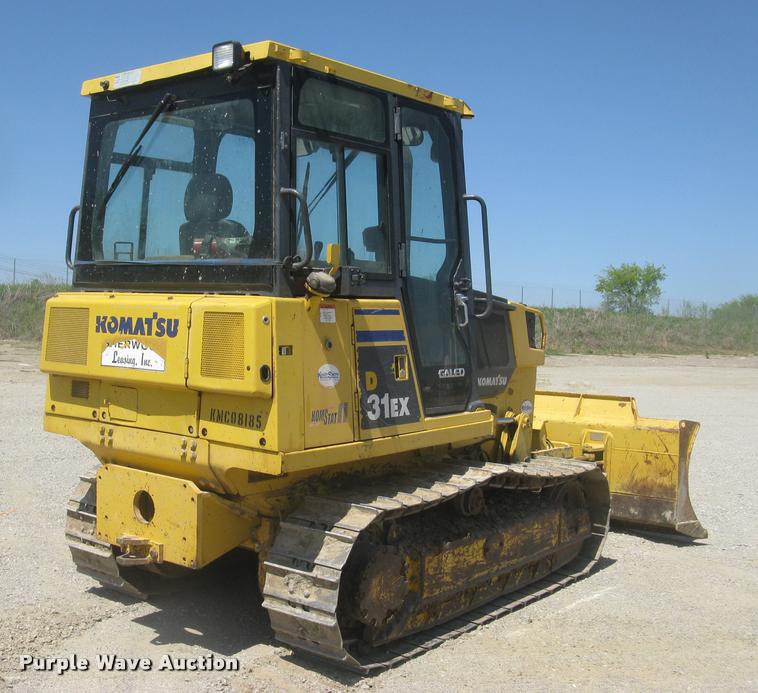 image for item L2386 2009 Komatsu D31EX KOMSTAT II dozer