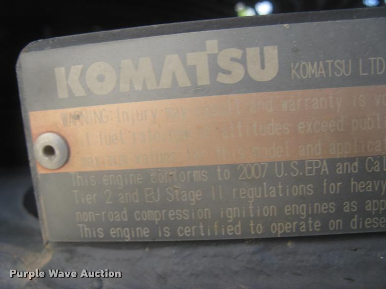 image for item L2386 2009 Komatsu D31EX KOMSTAT II dozer