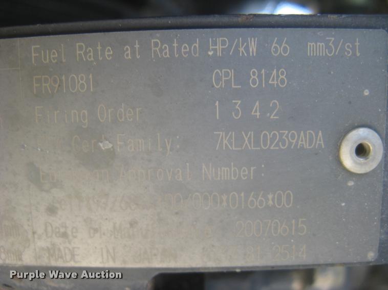 image for item L2386 2009 Komatsu D31EX KOMSTAT II dozer