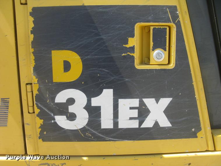 image for item L2386 2009 Komatsu D31EX KOMSTAT II dozer