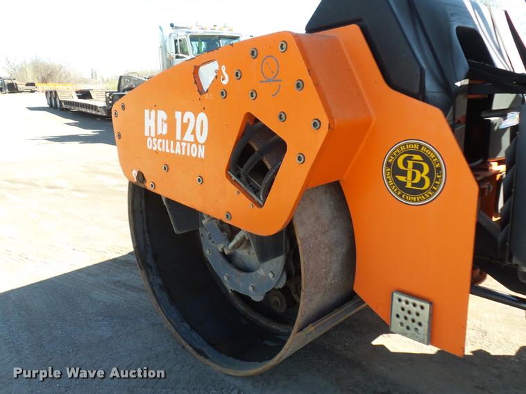 image for item L4697 Hamm HD120 double drum vibratory roller