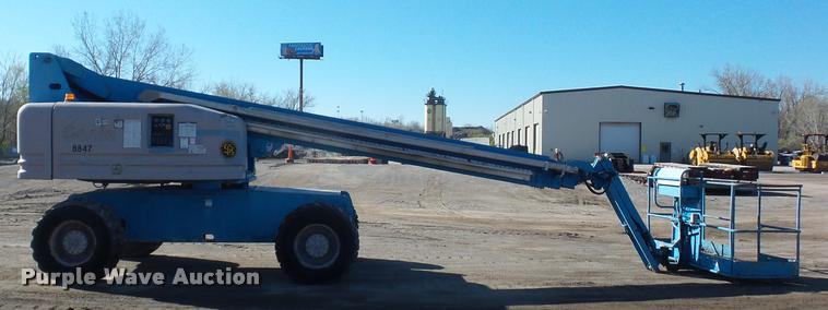 image for item L4702 2002 Genie S-65 boom lift