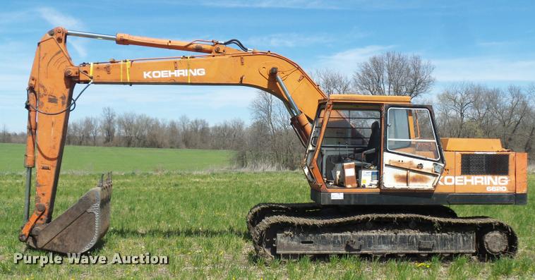image for item L4718 Koehring 6620LC-5 excavator