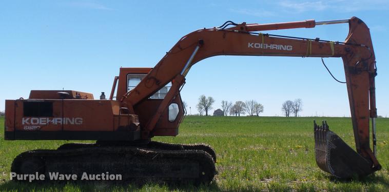 image for item L4718 Koehring 6620LC-5 excavator