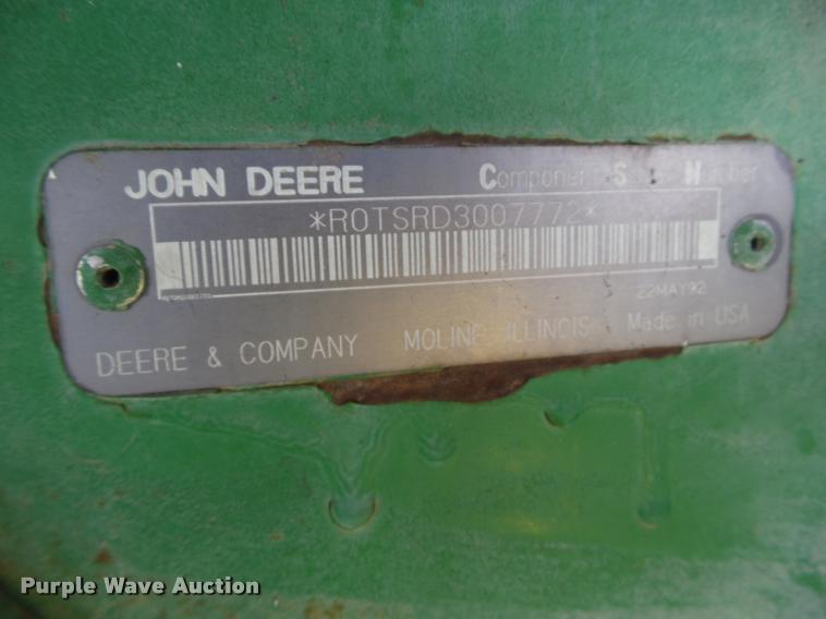 image for item CB9966 1992 John Deere 8560 4WD tractor