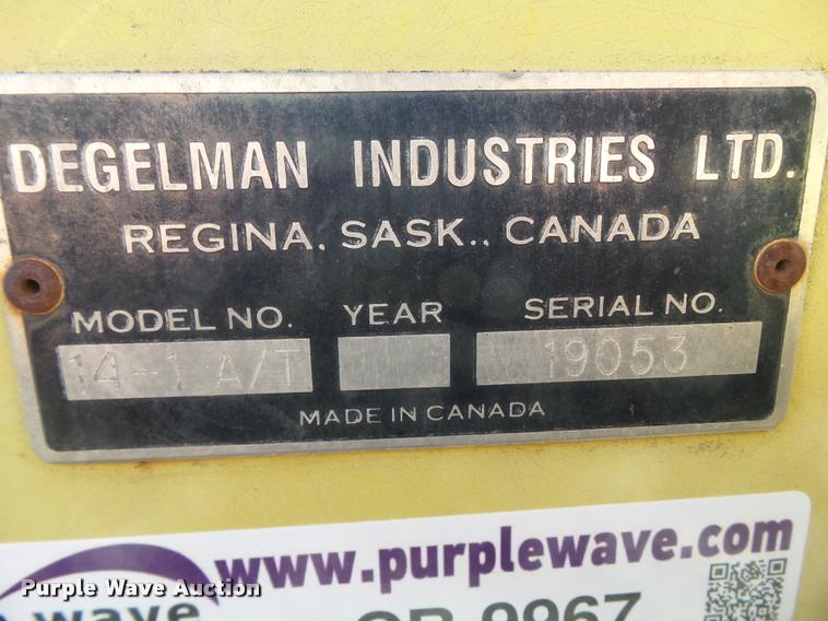 image for item CB9967 Degelman blade