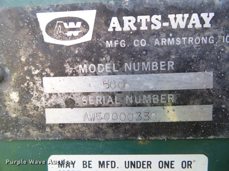 image for item CB9968 Arts-Way 500 feed grinder/mixer