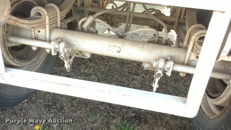 image for item DA5530 1987 Brenner double hopper grain trailer
