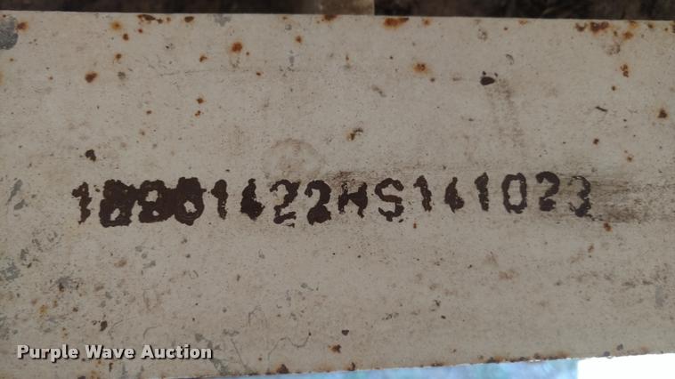 image for item DA5530 1987 Brenner double hopper grain trailer