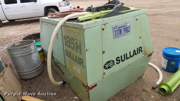 image for item DA6117 Sullair 185H air compressor