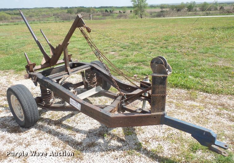 image for item DA8115 Shop built round bale carrier