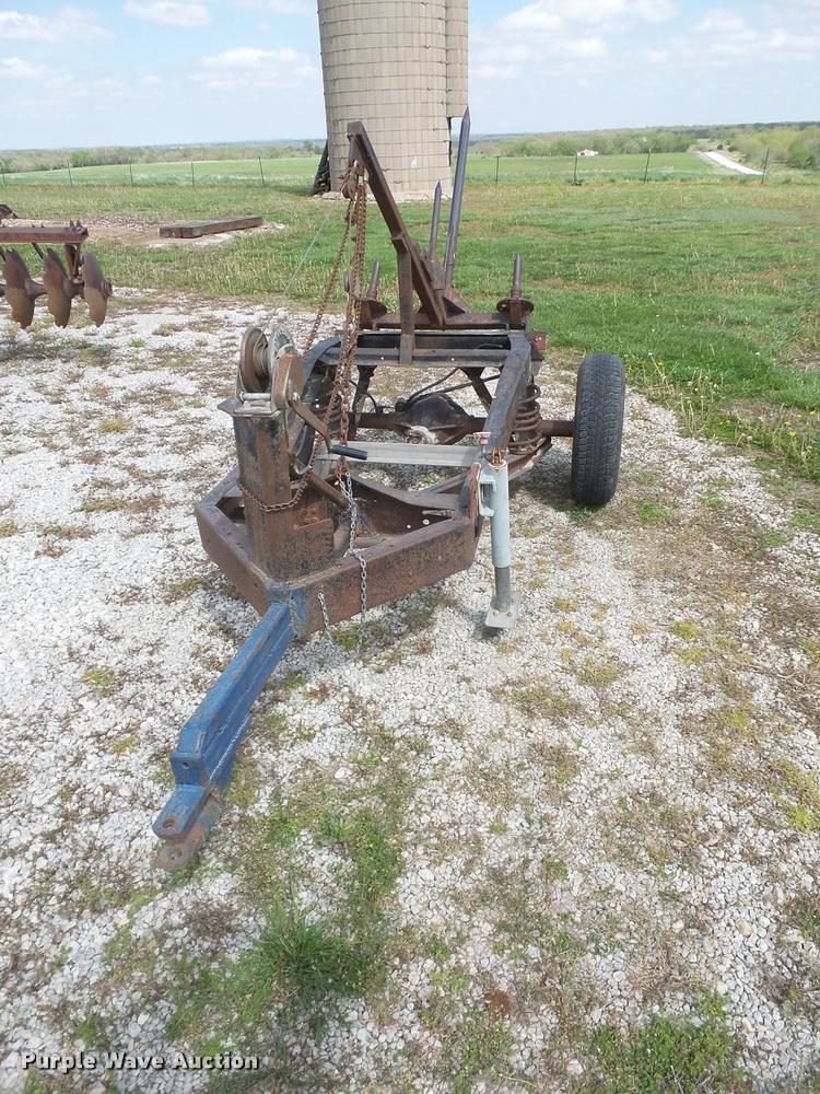 image for item DA8115 Shop built round bale carrier