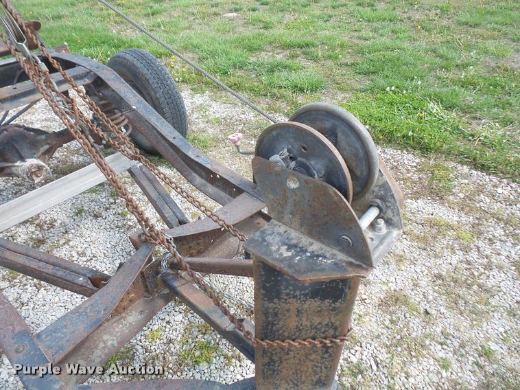 image for item DA8115 Shop built round bale carrier