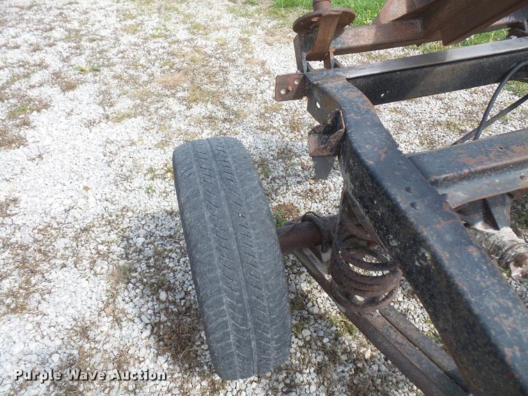 image for item DA8115 Shop built round bale carrier