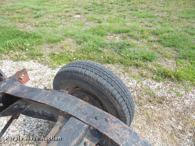 image for item DA8115 Shop built round bale carrier