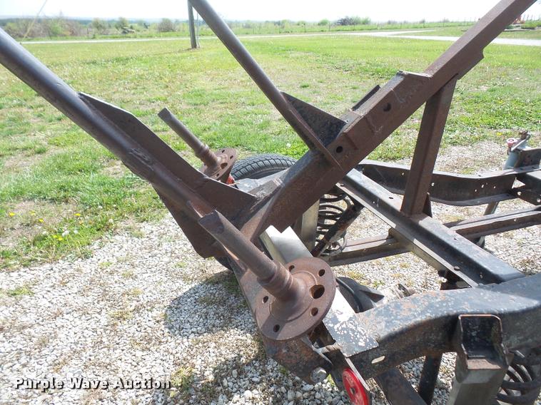 image for item DA8115 Shop built round bale carrier