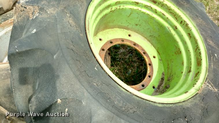image for item DB0921 (3) 23.1-34 tires and wheels