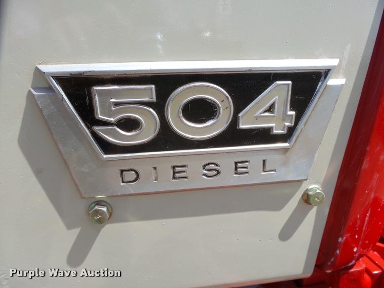 image for item DB2518 1962 International Farmall 504 tractor