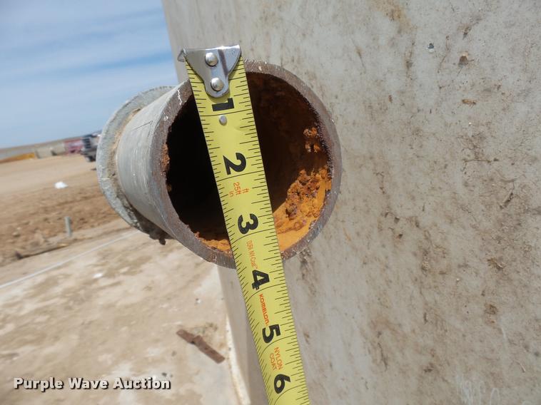 image for item DB2525 2007 Palmer steel water storage tank