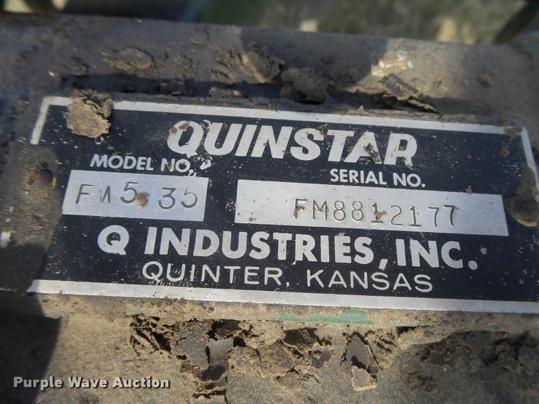 image for item DB2533 QuinStar FM5-35 field cultivator