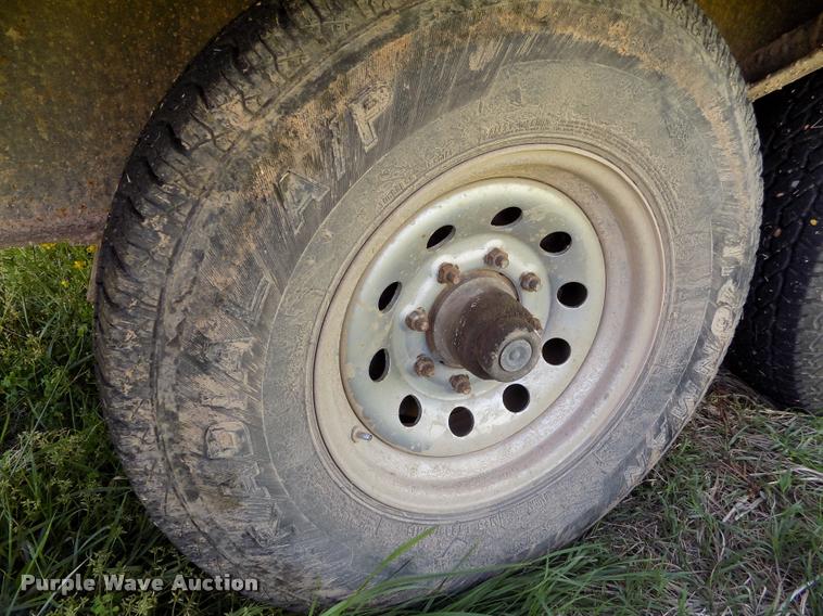 image for item DC7241 2010 Trout Tiger equipment trailer