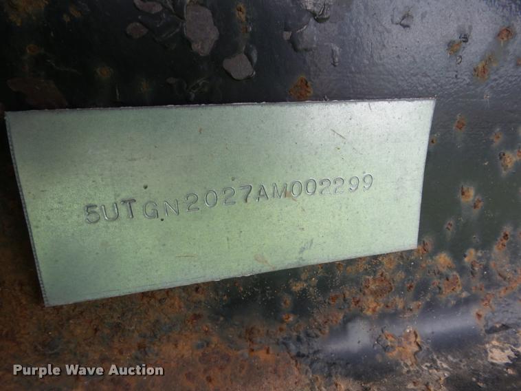 image for item DC7241 2010 Trout Tiger equipment trailer