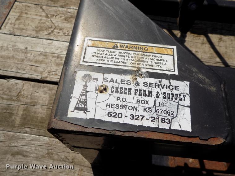 image for item DC7243 Bale stacker forks