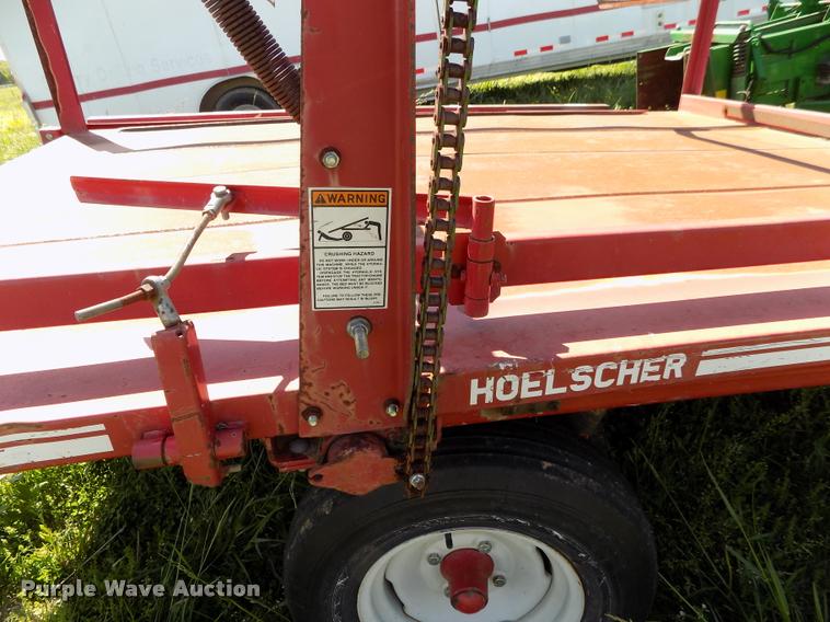 image for item DC7244 Hoelscher 1000 bale accumulator