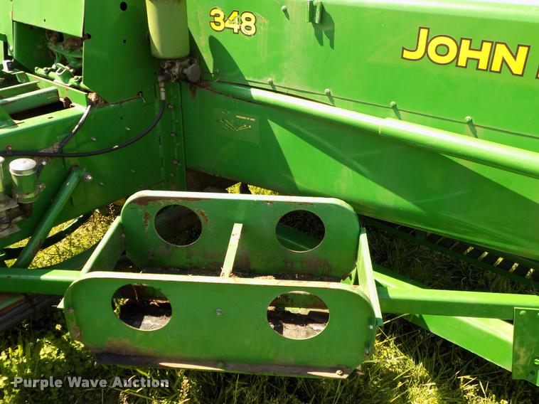 image for item DC7245 John Deere 348W square baler